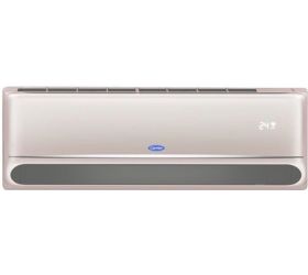 CARRIER 18K 3 Star Indus CXi Hybrid Jet Inverter R32 Beige,Black Split AC/CAI18IN3R31F1 1.5 Ton 3 Star Split Inverter AC with Wi-fi Connect - Beige, Black , Copper Condenser image